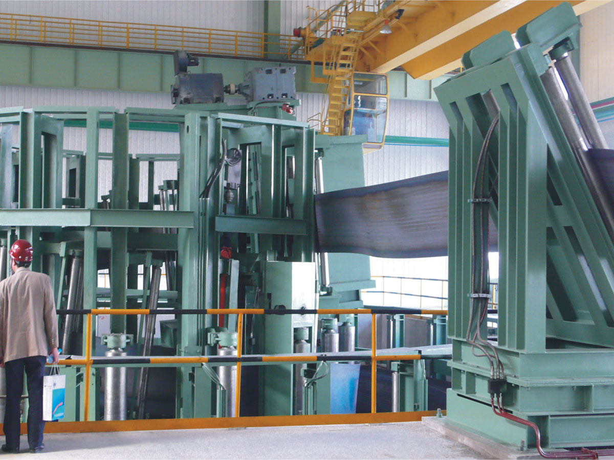 高频直缝焊管机组螺旋活套