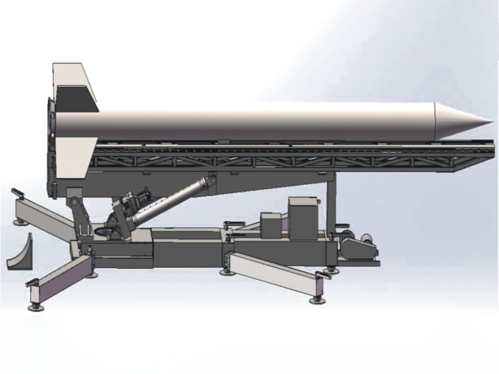 伺服电驱机构、调平系统、发射装置